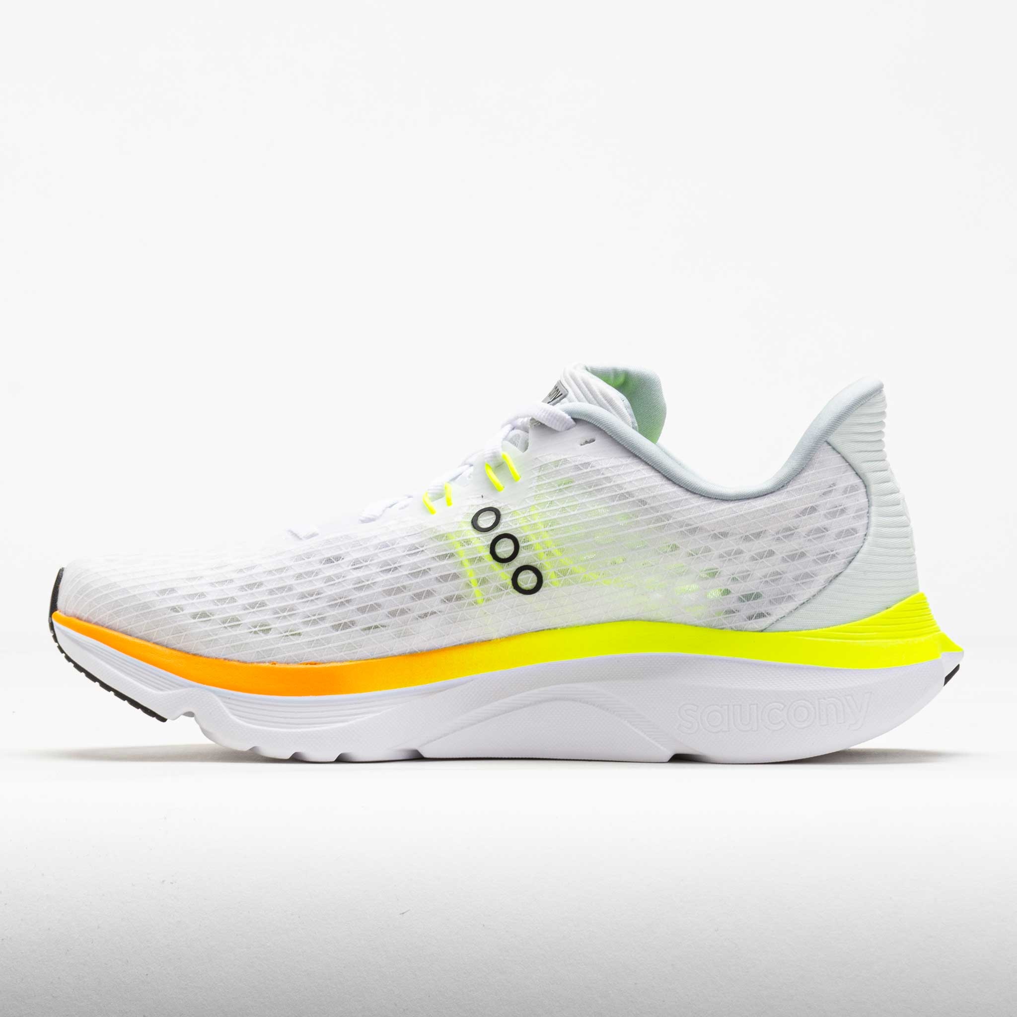 Saucony Kinvara 16 Men's White/Citron - 2