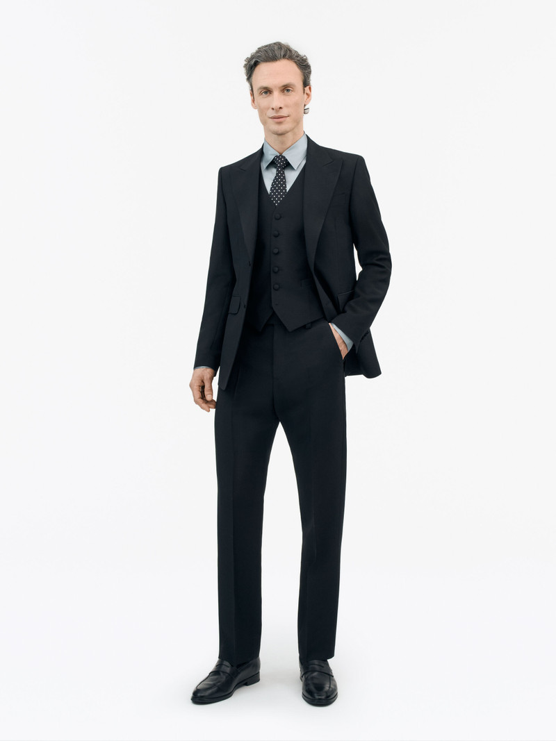 TIGER OF SWEDEN Tommie Straight Wool Trousers outlook