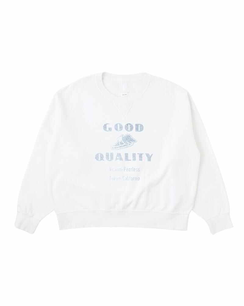 AMPLUS SB SWEAT L/S WHITE - 1