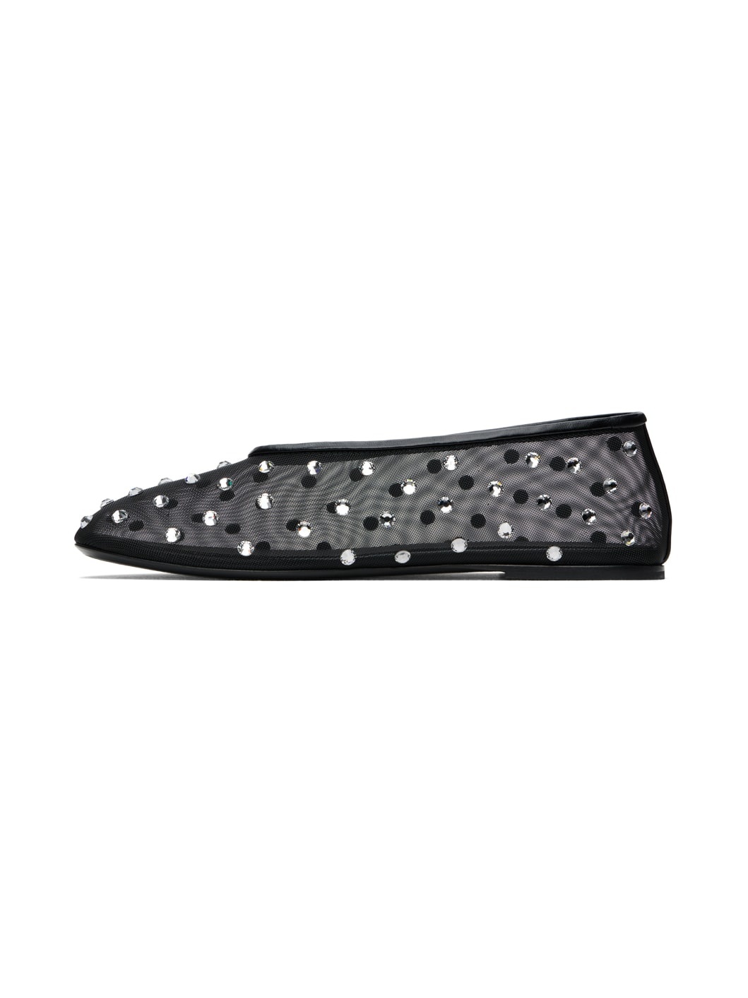 Black 'The Marcy' Ballerina Flats - 3
