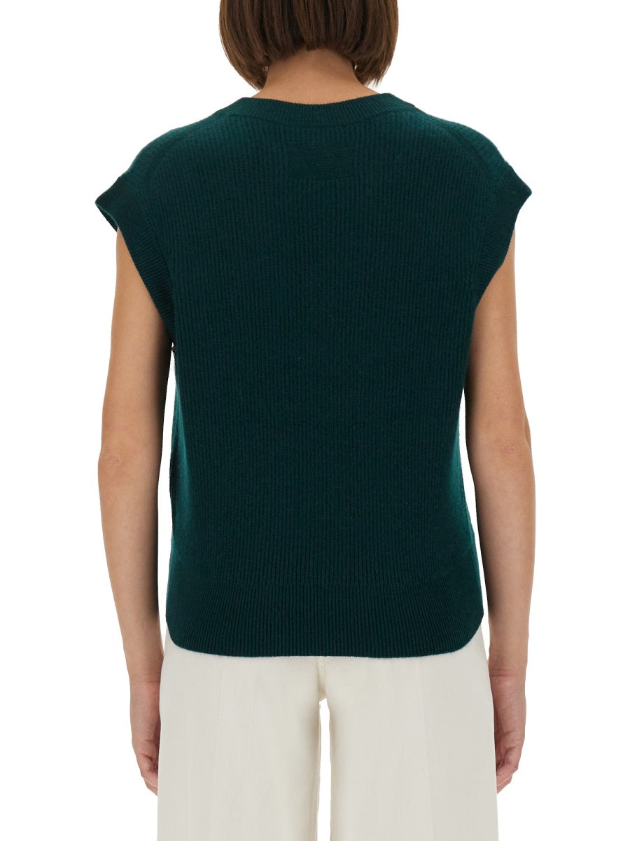 Guest In Residence Women Ribbed Knit Vest - 3