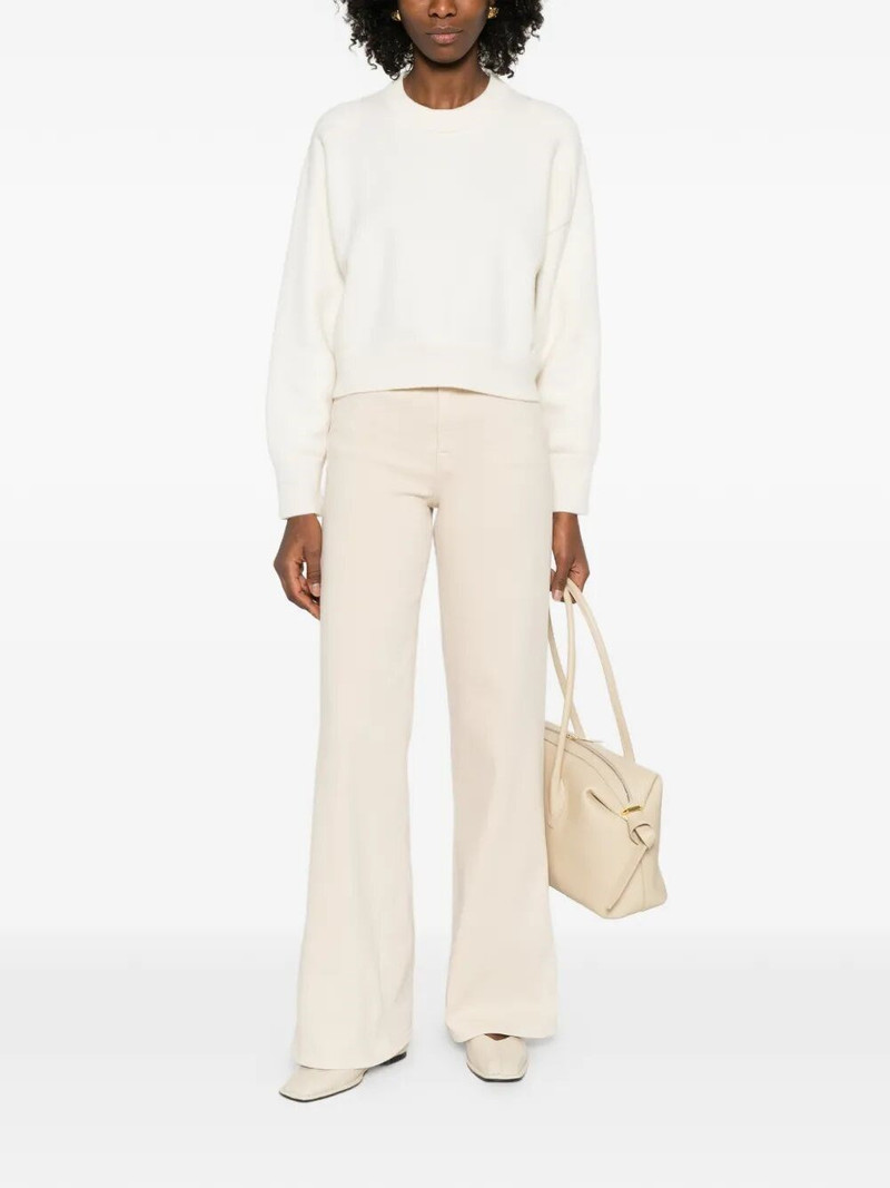 7 For All Mankind LOTTA Colored Luxe Vintage Oatmeal outlook