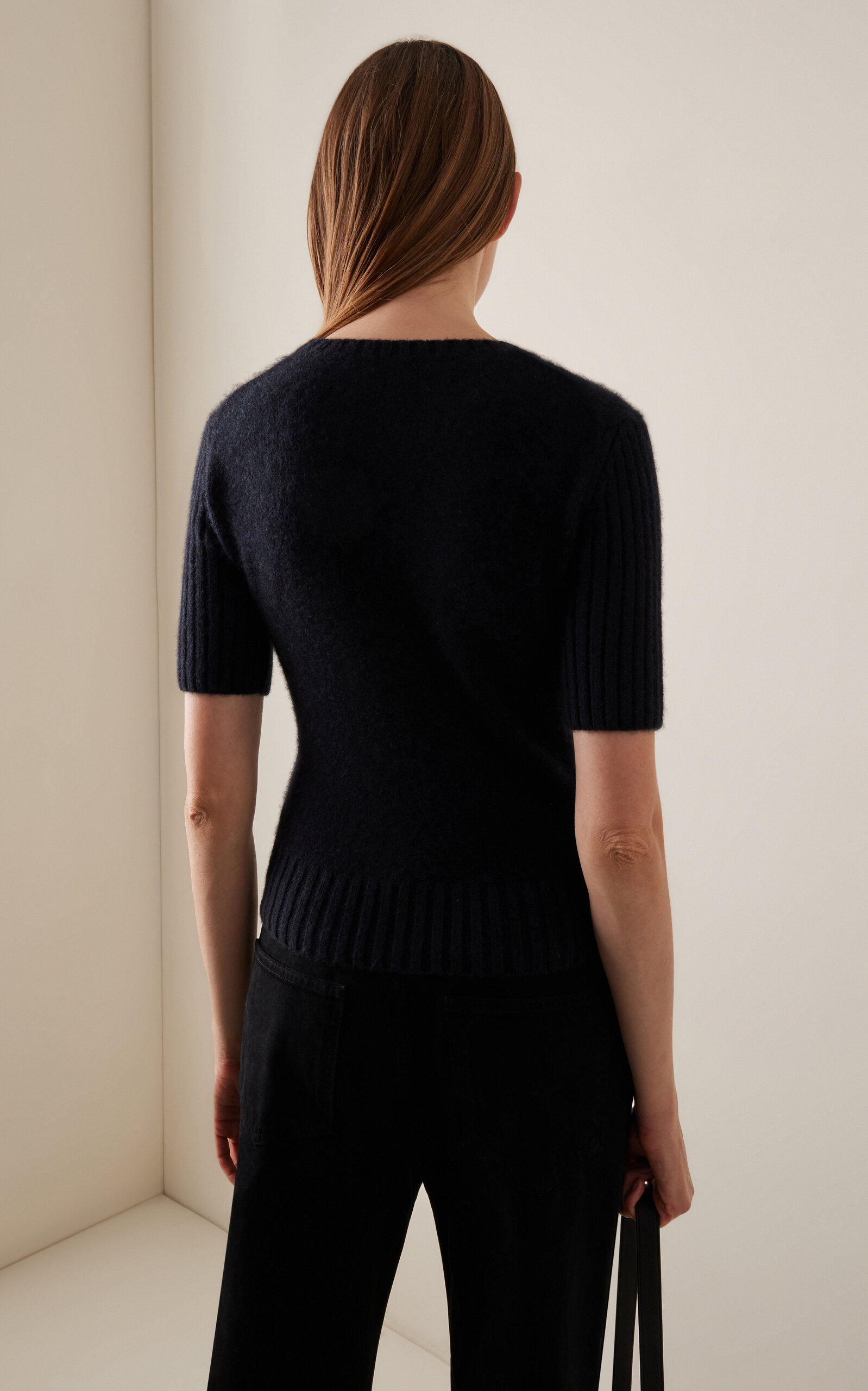 Mia Cashmere Sweater navy - 4