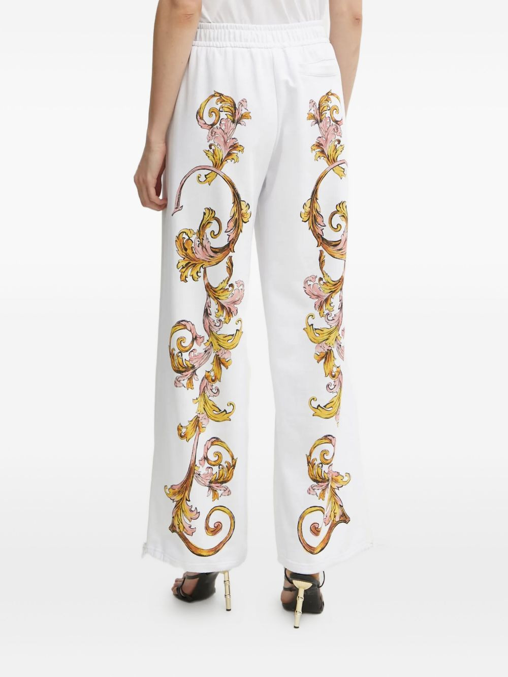 baroque-print pants - 3