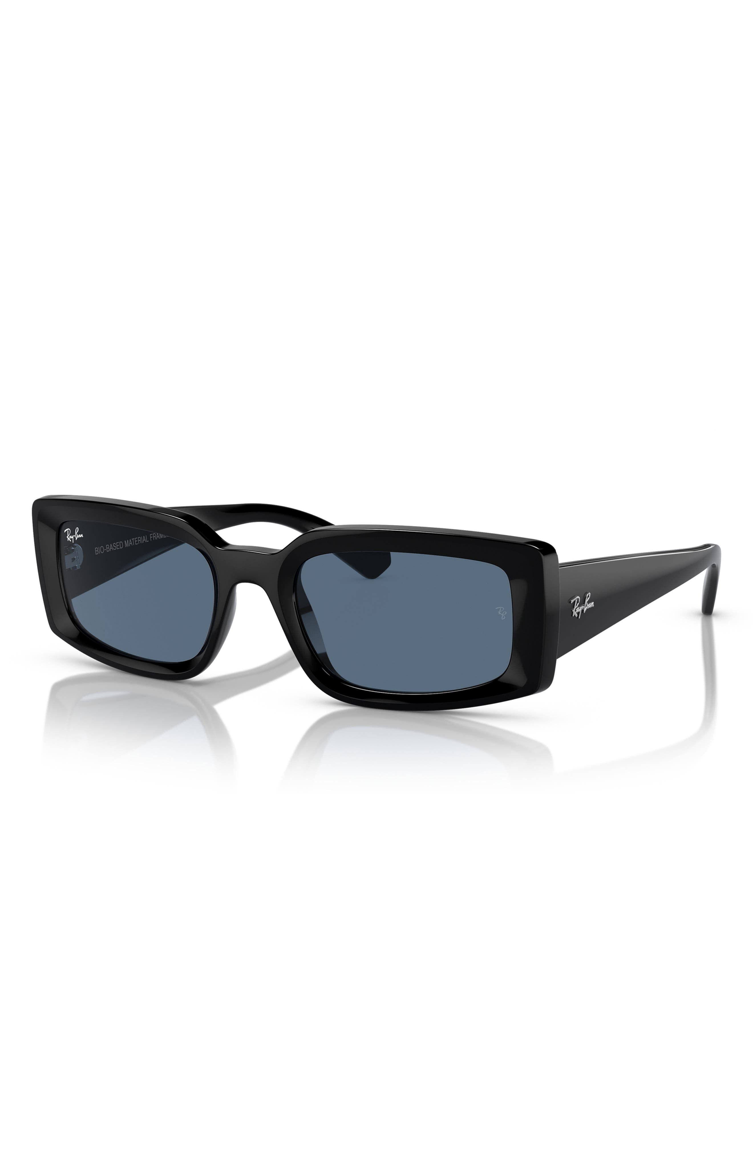 Ray-Ban Kiliane 54mm Pillow Sunglasses in Black Blue at Nordstrom - 2