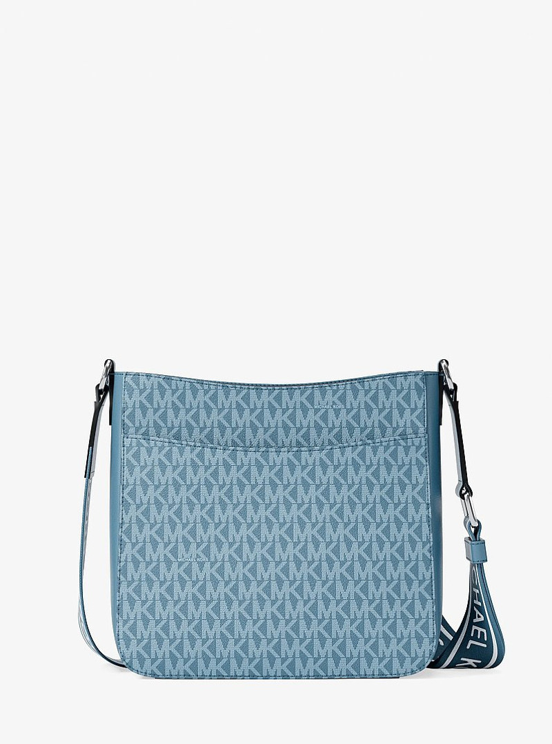 Jet Set Signature Logo Messenger Bag 5