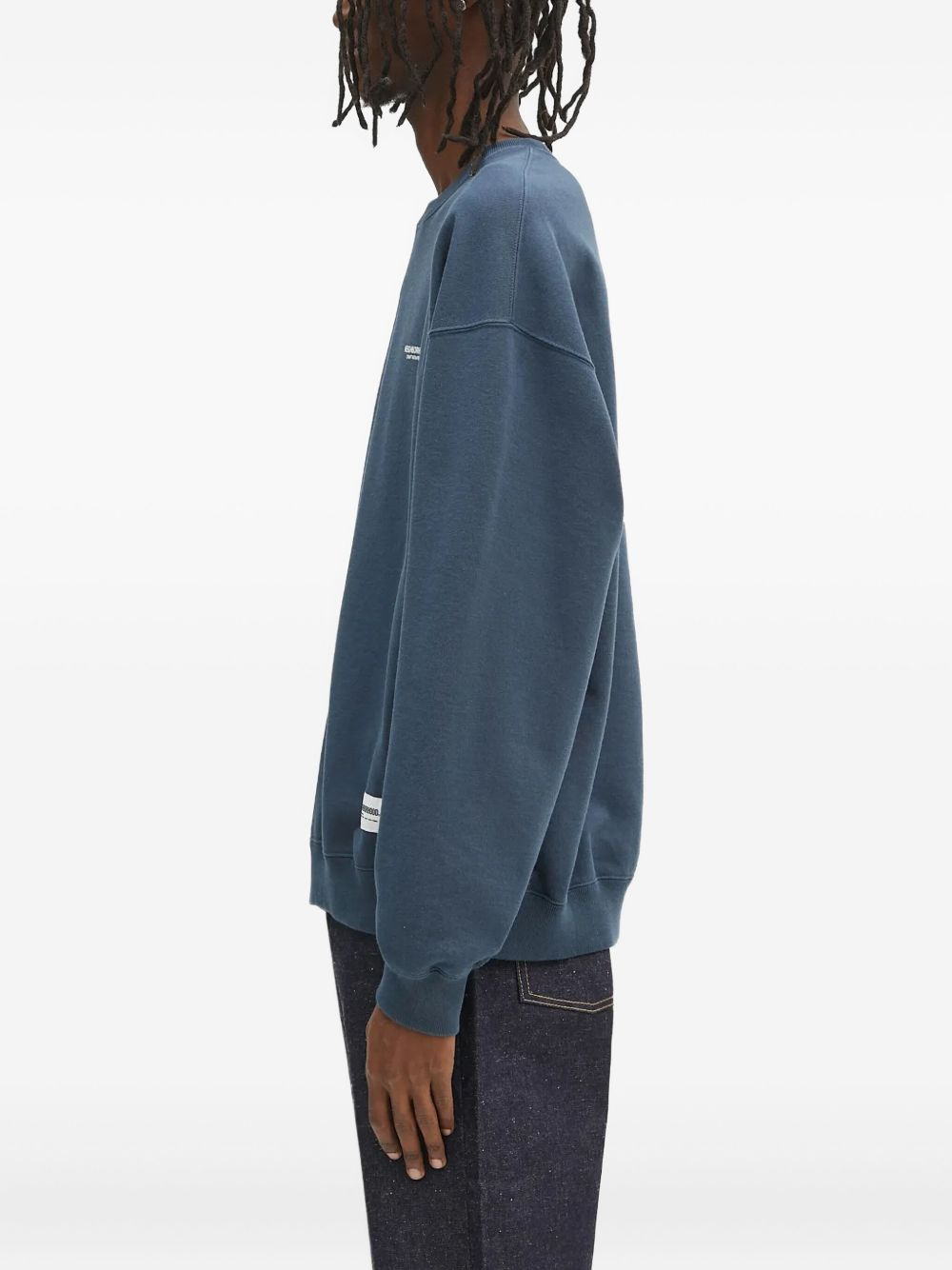 crew neck logo sweatshirt - 3
