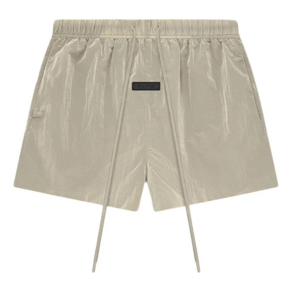 Fear of God Essentials Crinkle Nylon Running Short 'Garden Yellow' 160SP244131F - 1