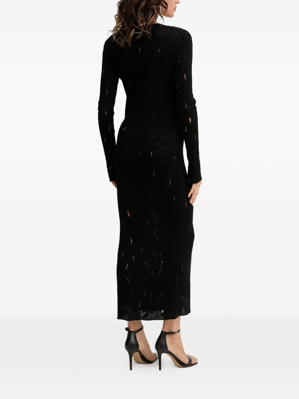button-front knit maxi dress - 3