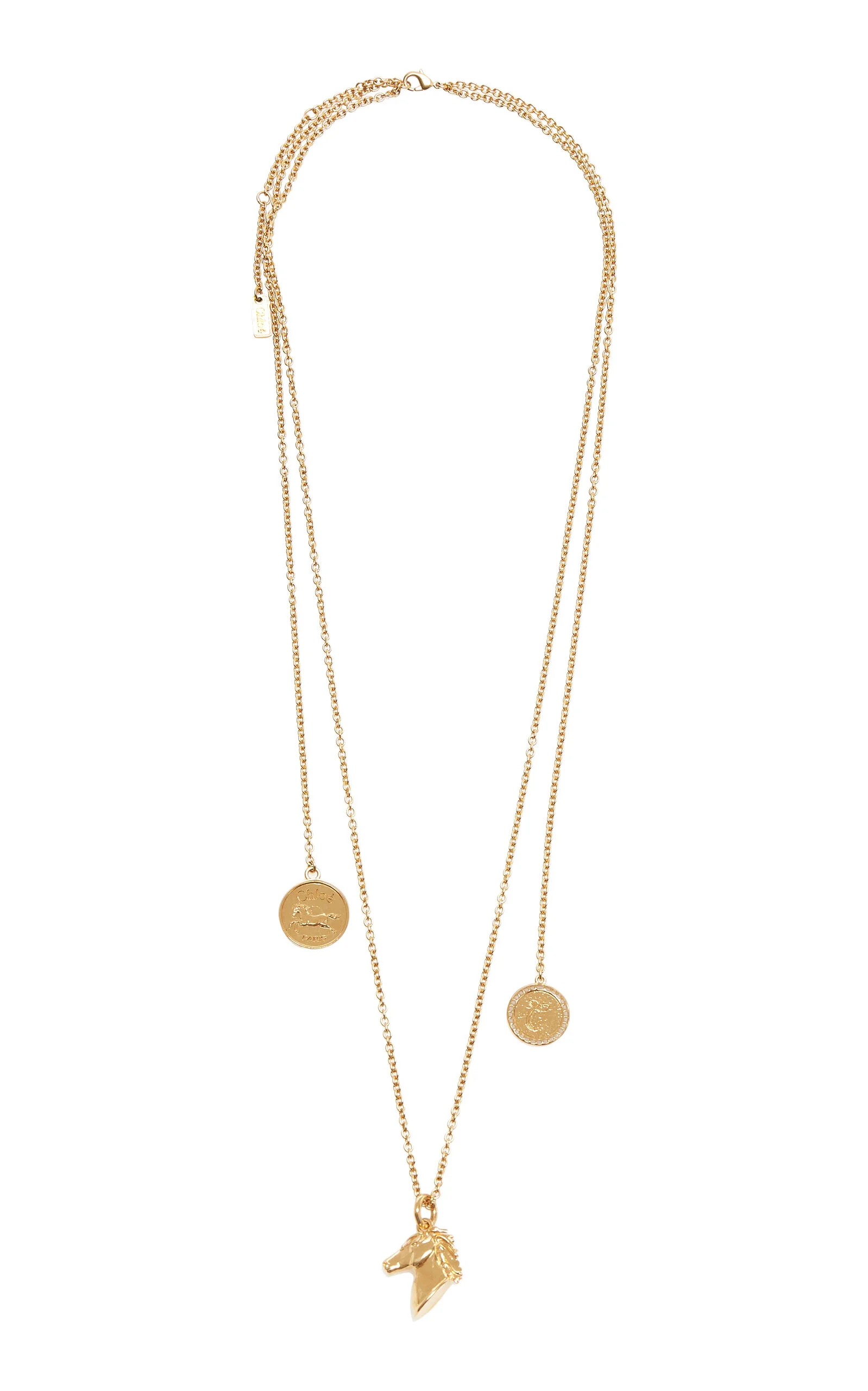 Chloé Charms Pendant Necklace gold - 1