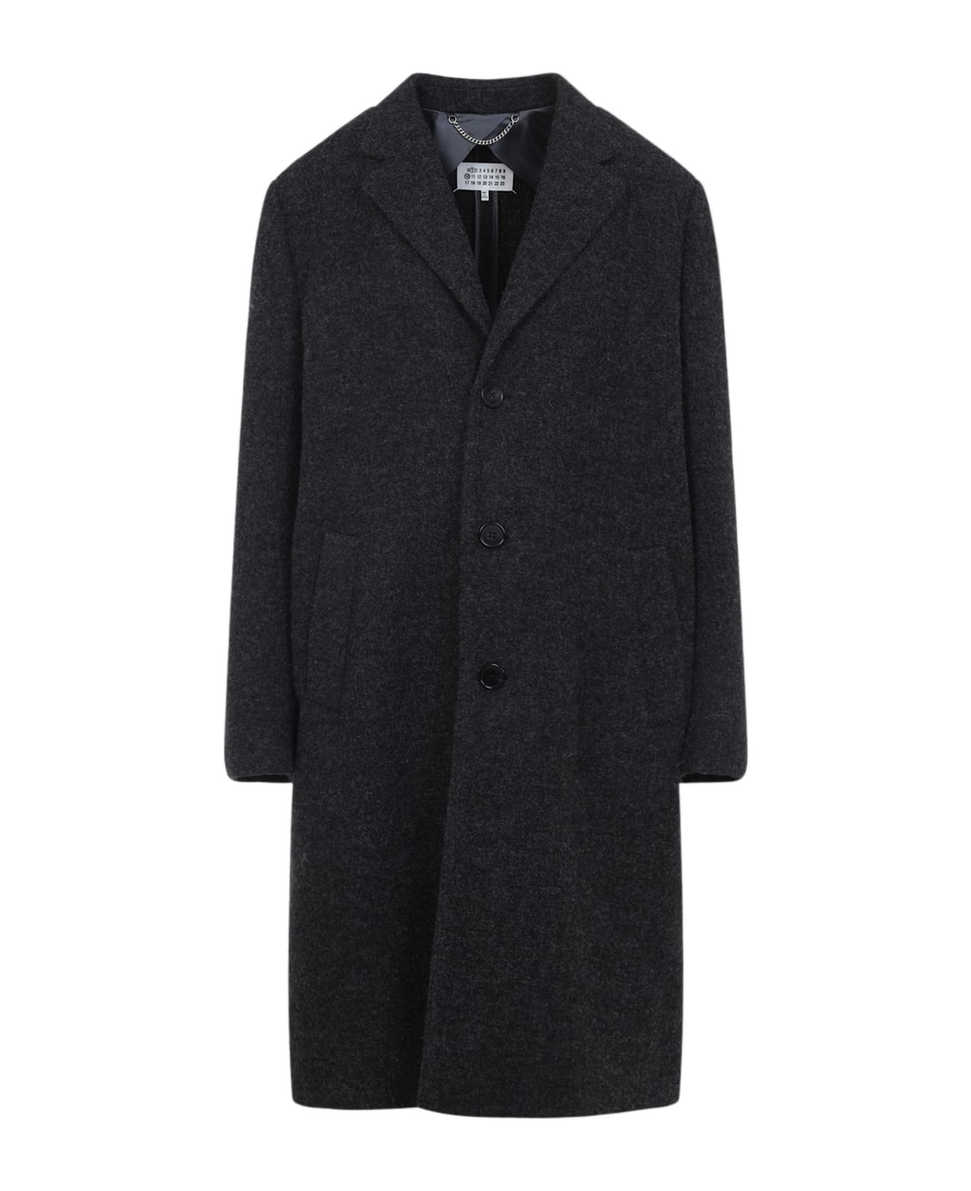 Virgin Wool Coat - 1