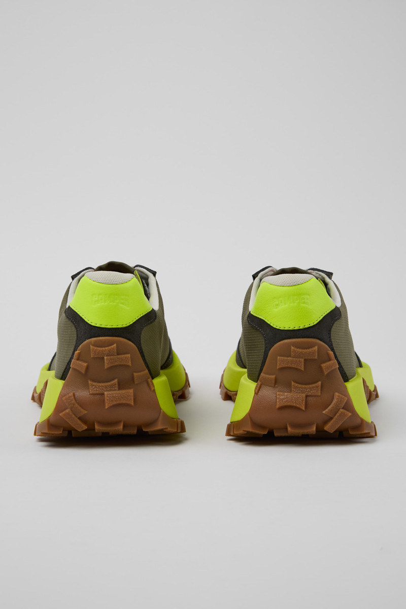 CAMPERLAB Multicolor Recycled PET and Nubuck Sneakers for Men. outlook