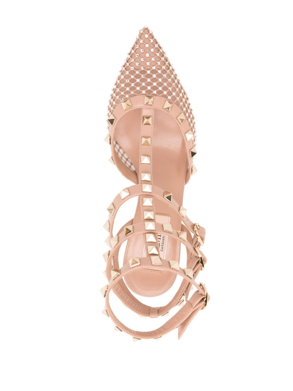 Rockstud caged sandals - 4