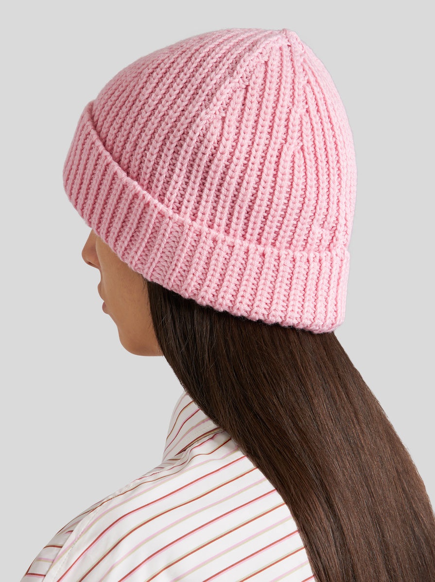 WOOL HAT WITH LOGO - 2
