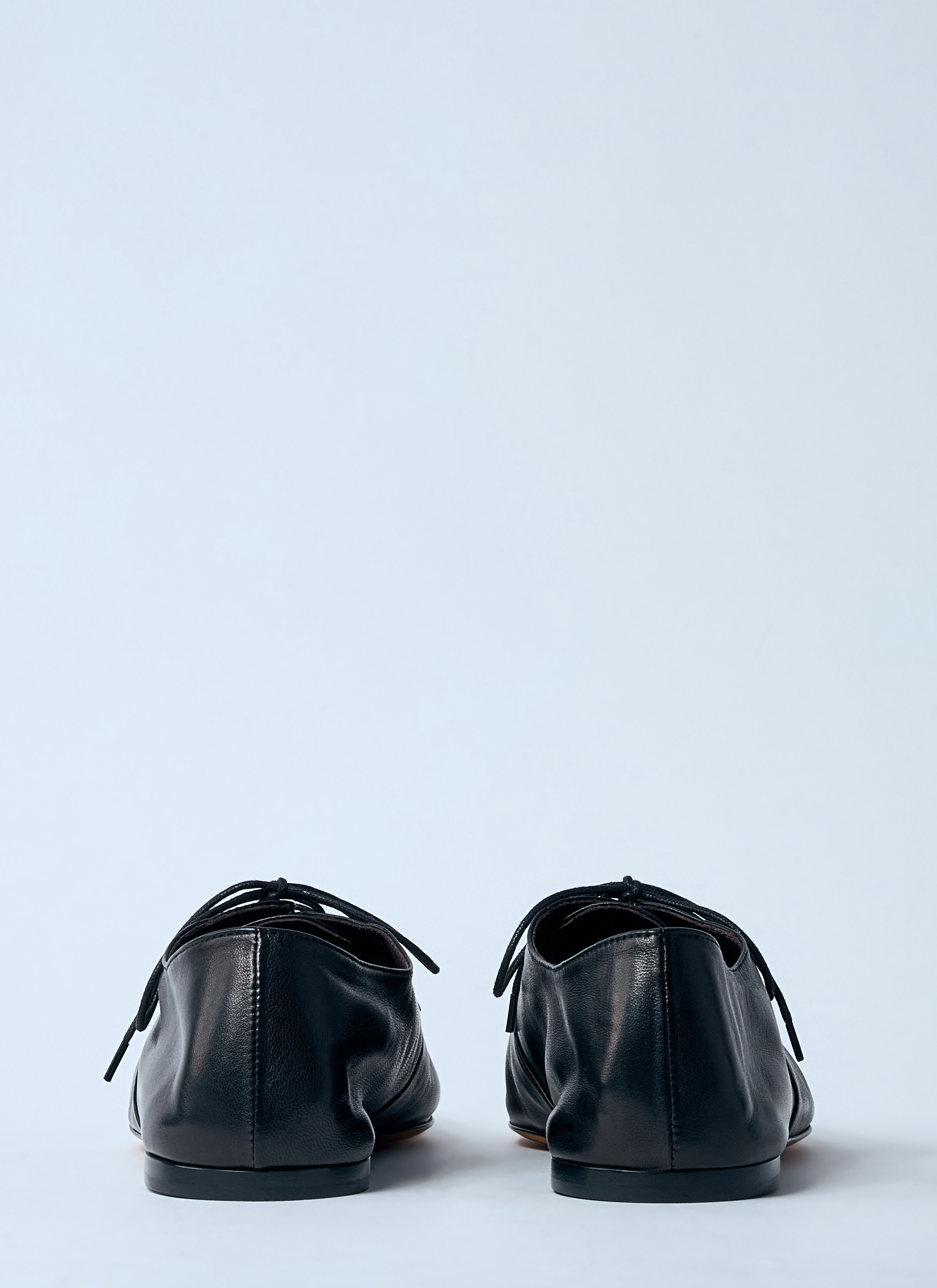 Heredita Leather Lace-Up Shoes - 6