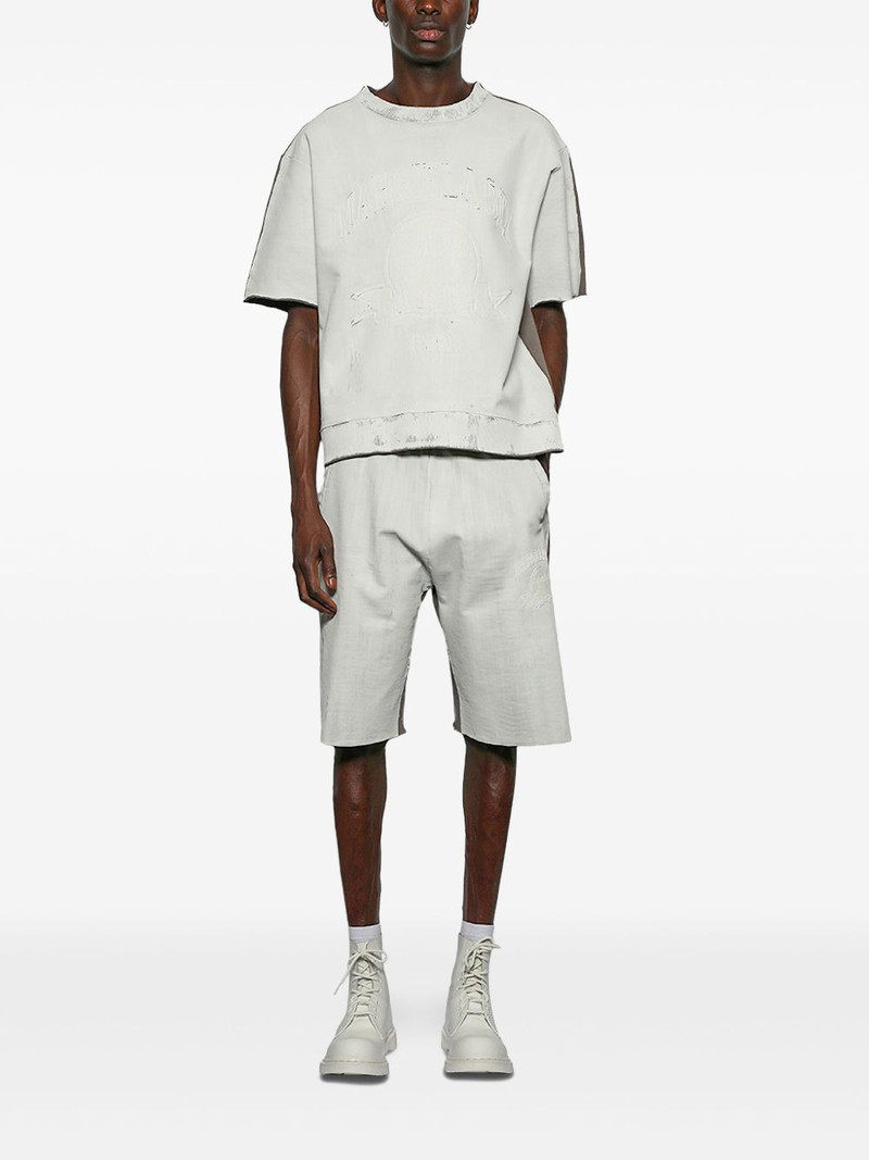 MM6 Maison Margiela logo-embroidered T-shirt outlook