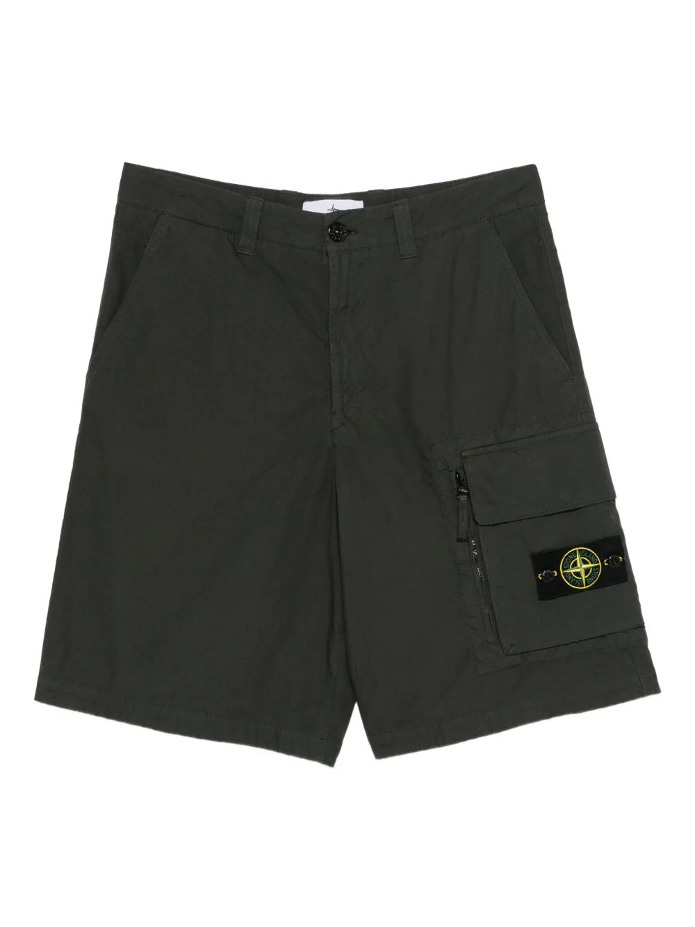 cargo-pocket lohgo-patch shorts - 1