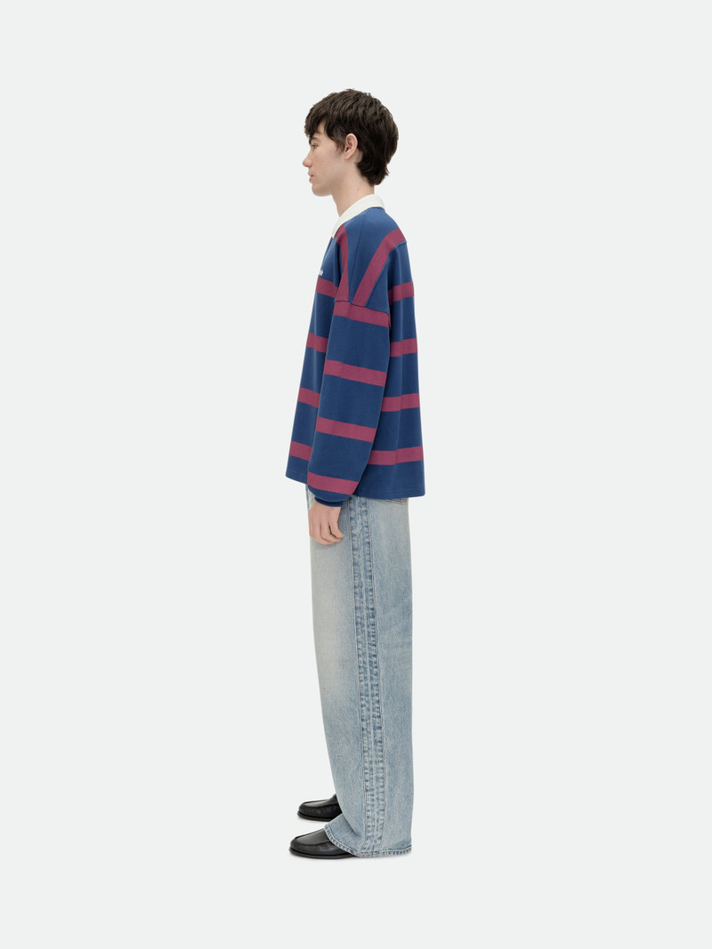 STRIPED LS PIQUE POLO 6