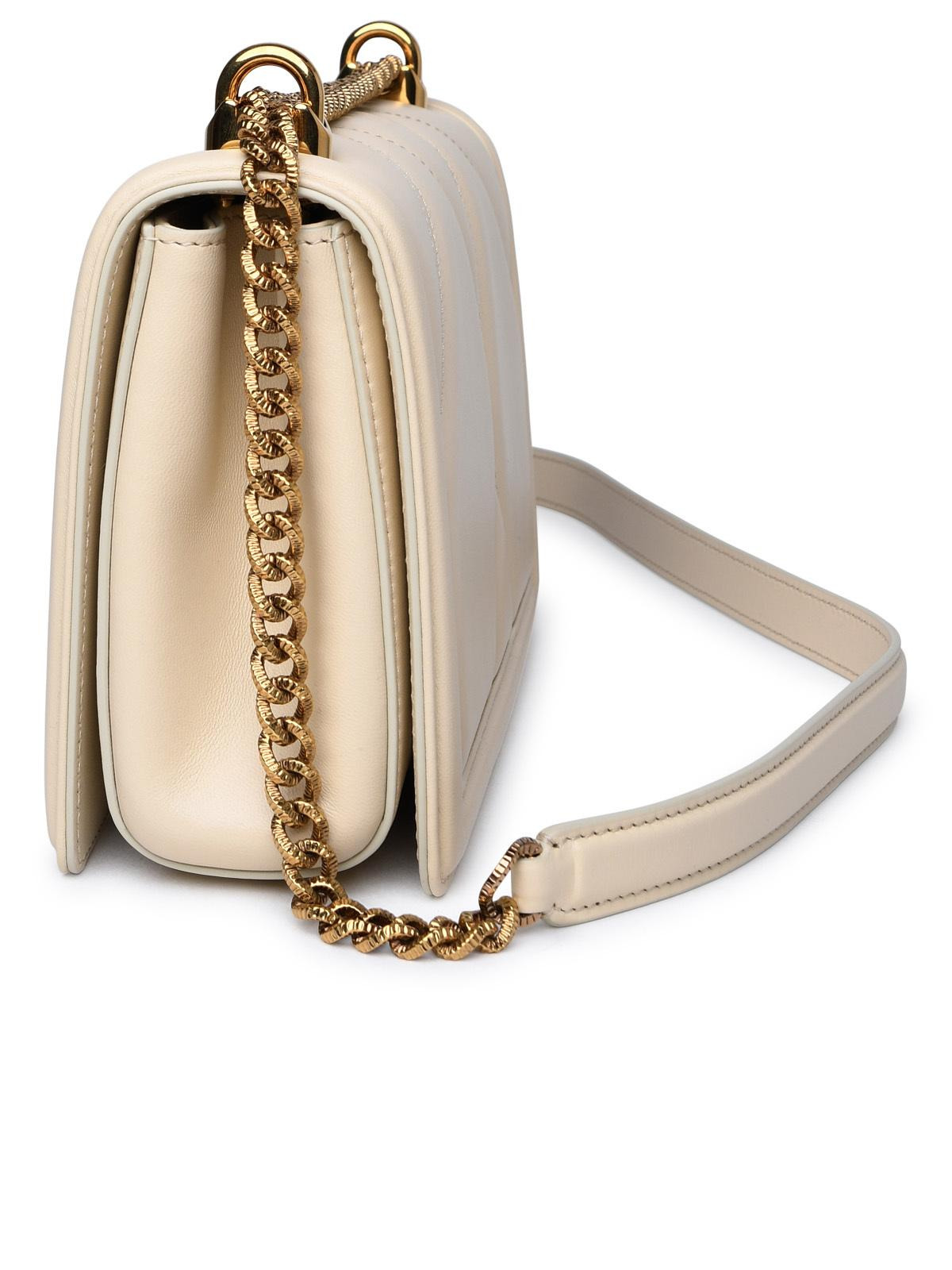 Dolce & Gabbana Cream Leather Bag Women - 2