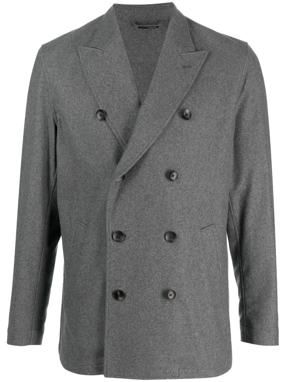 double-breasted cashmere jacket - 1