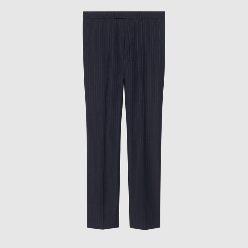 Fitted Gucci pinstripe suit 7