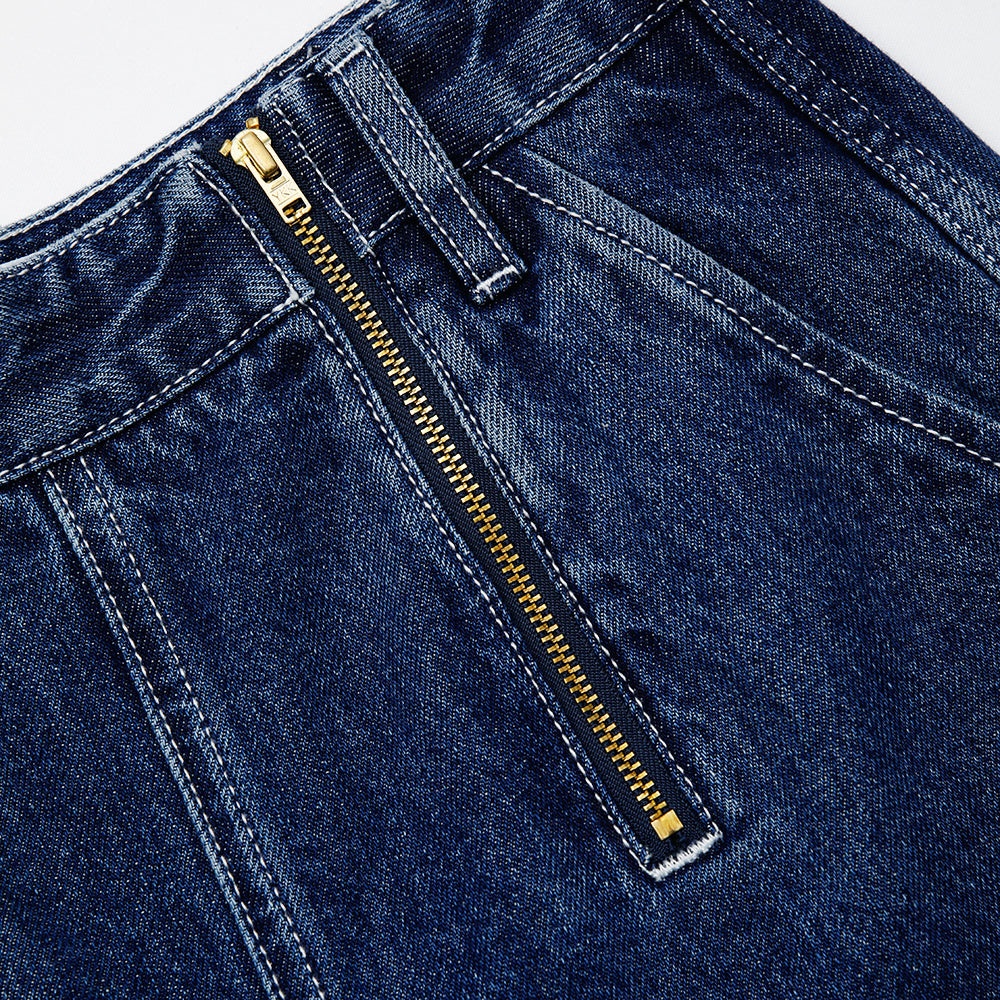 Blue Stitch Detail Jeans – self-portrait-US