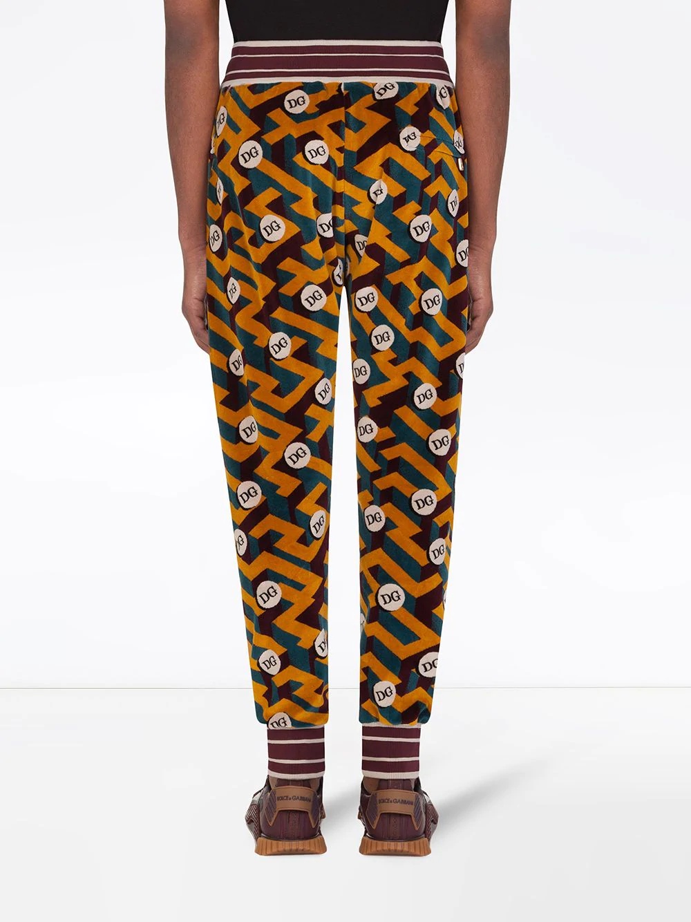 DG print track pants - 4