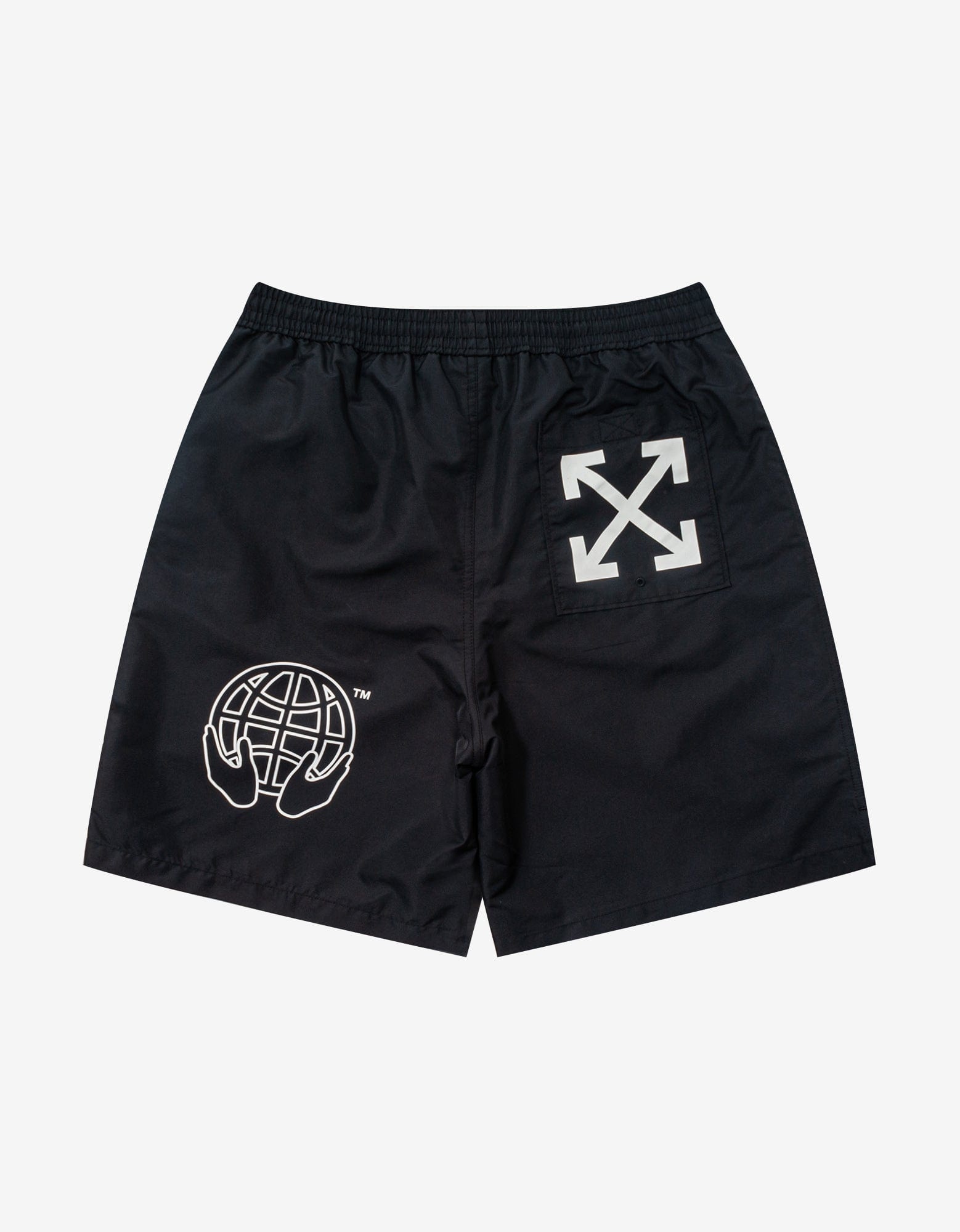 Black Exact Opp Surfer Swim Shorts - 2