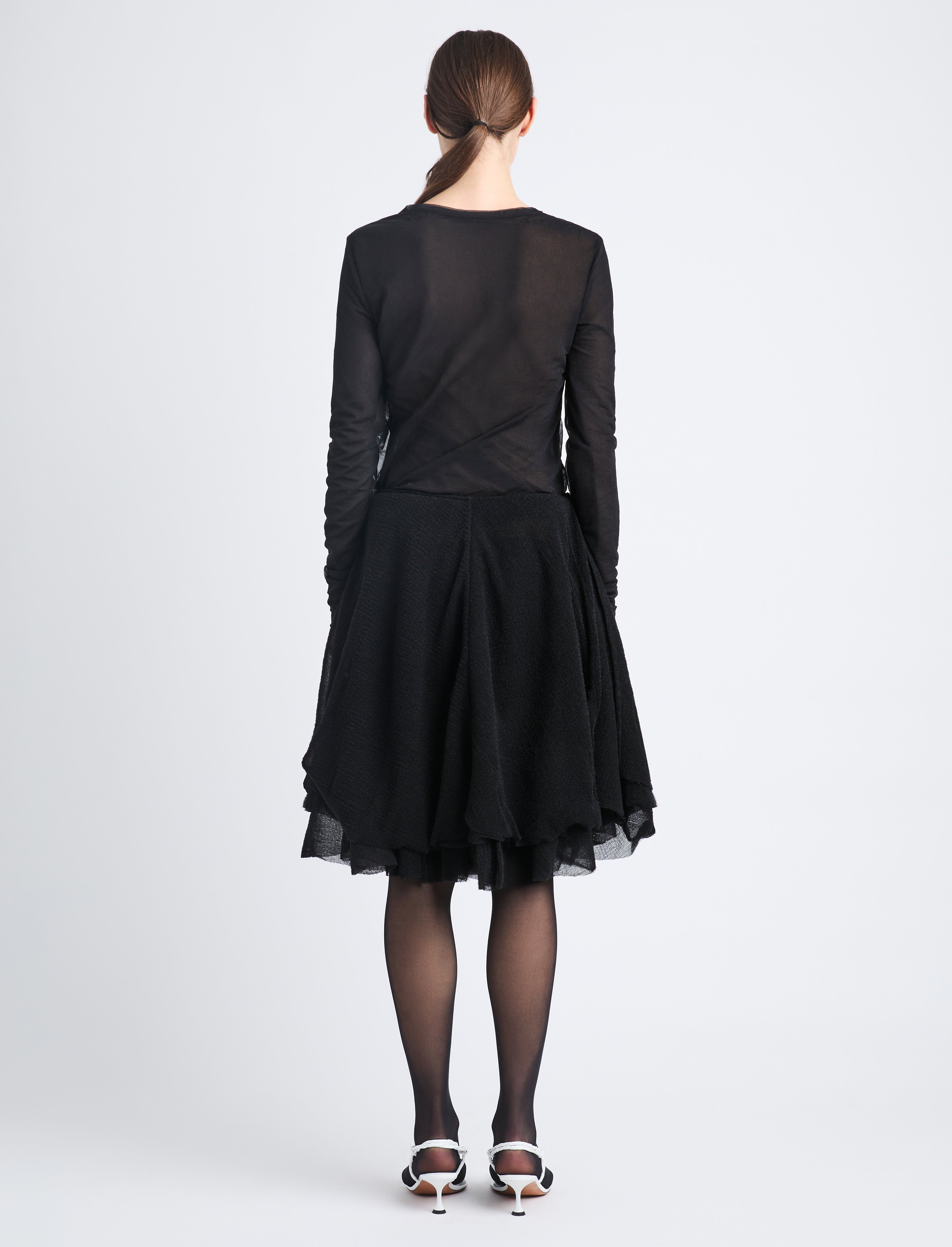 Julia Skirt in Micro Pleat Jersey - 4