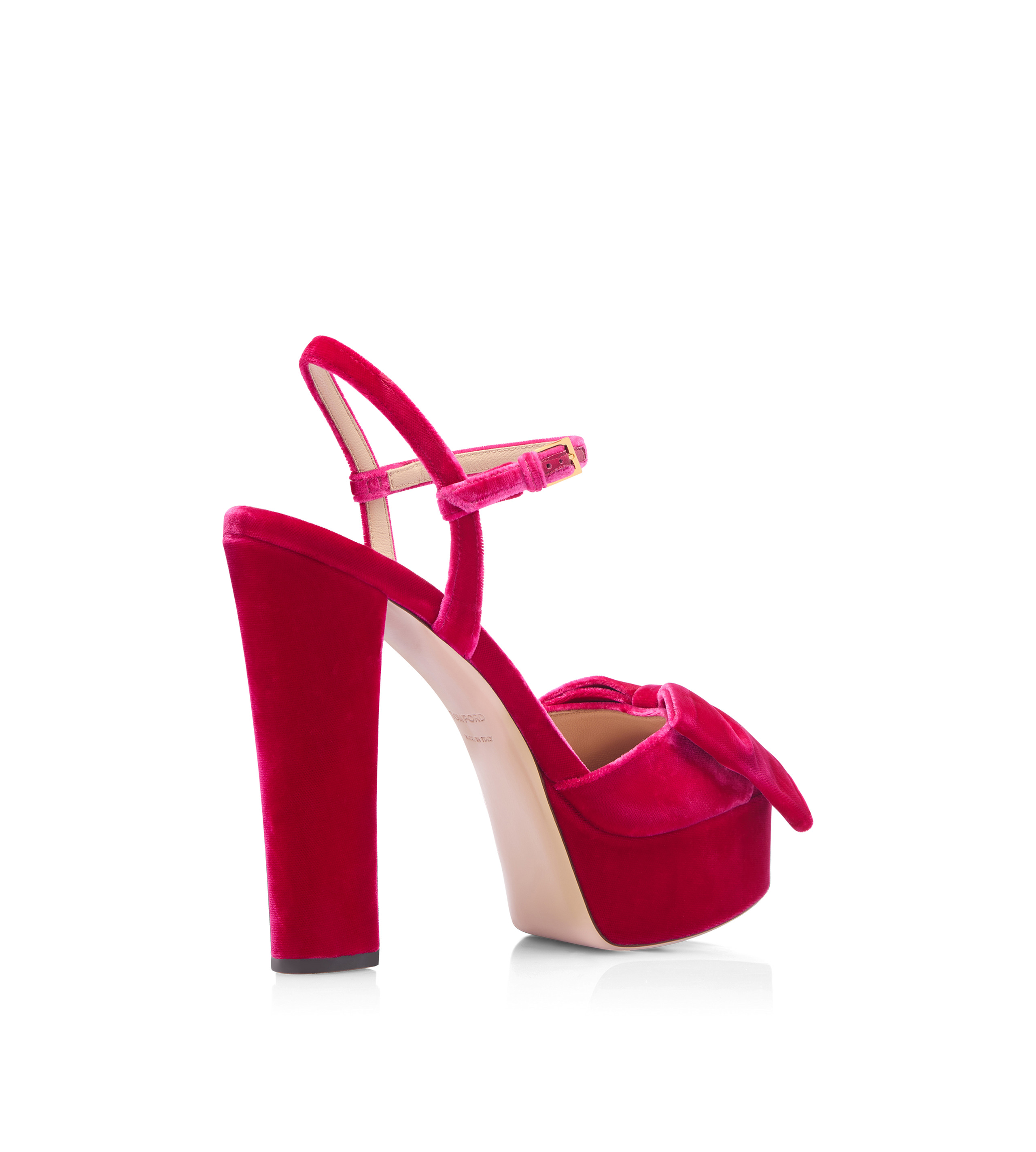 VELVET BRIGITTE PLATFORM SANDAL - 3