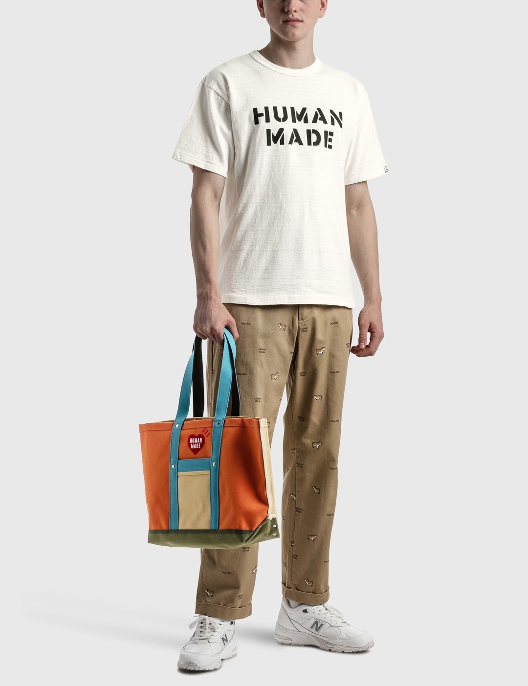 MULTI-COLOR TOTE BAG - MEDIUM - 5