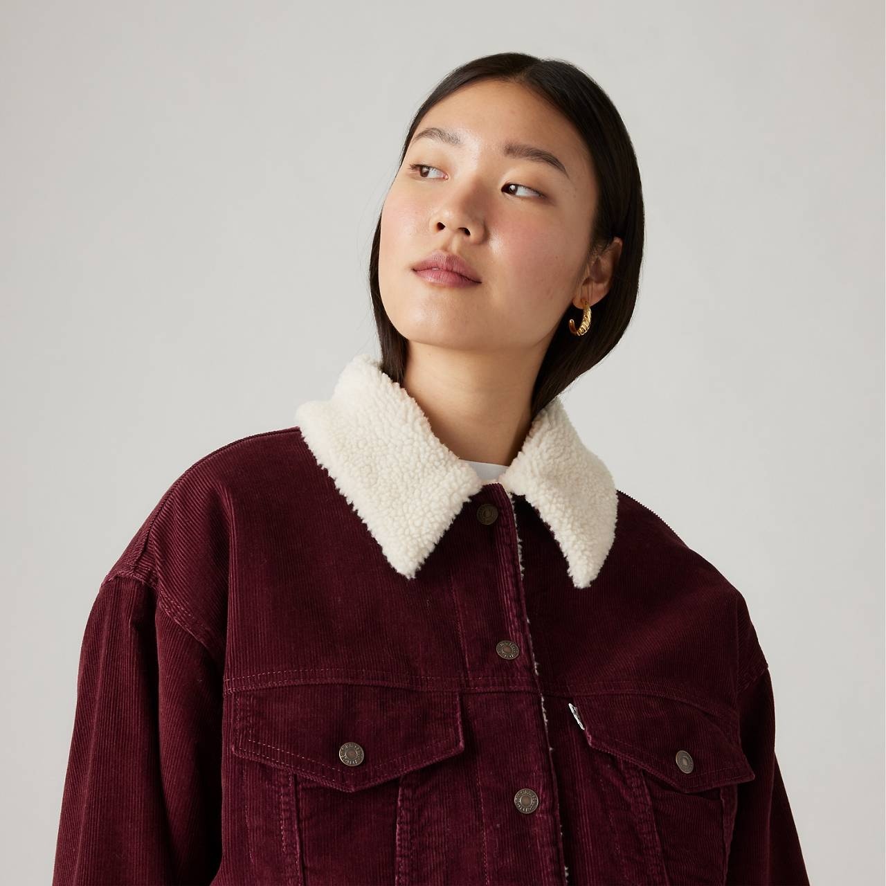 '90S SHERPA TRUCKER JACKET - 5