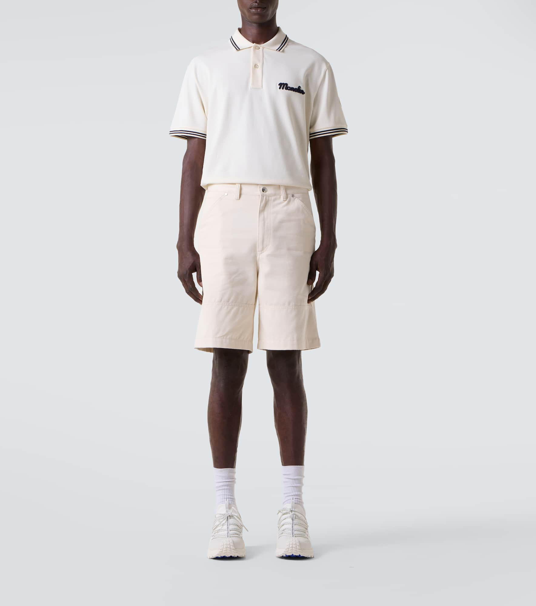Logo cotton piqué polo shirt - 2
