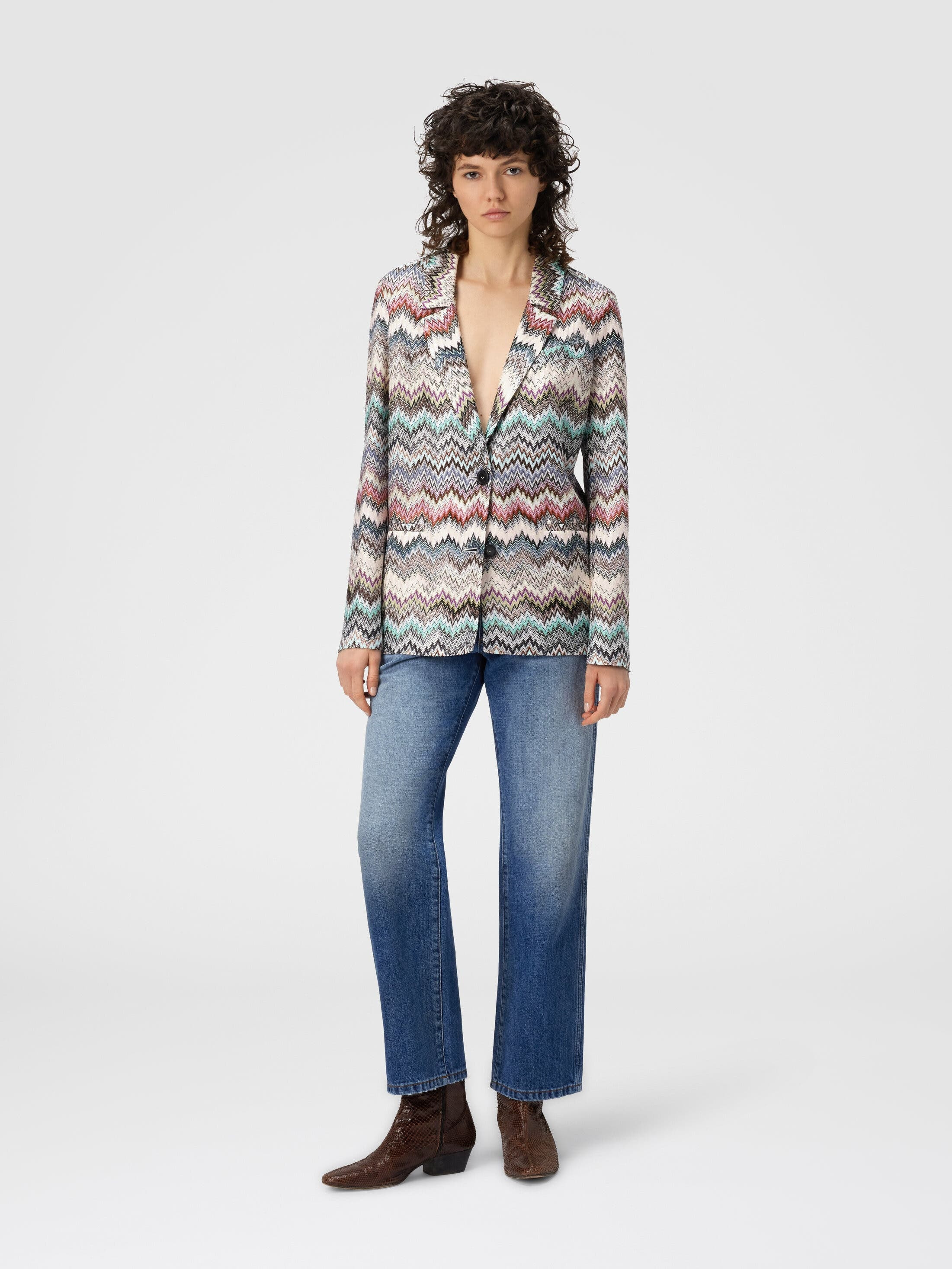 Missoni Single-breasted Blazer With Snake Pattern in Multicoloured at Nordstrom - 2