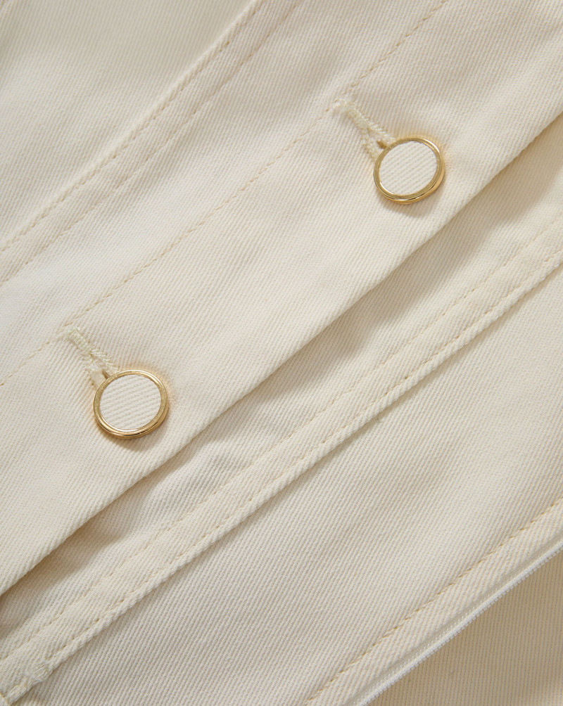 SLATE COTTON TWILL DICKEY 4