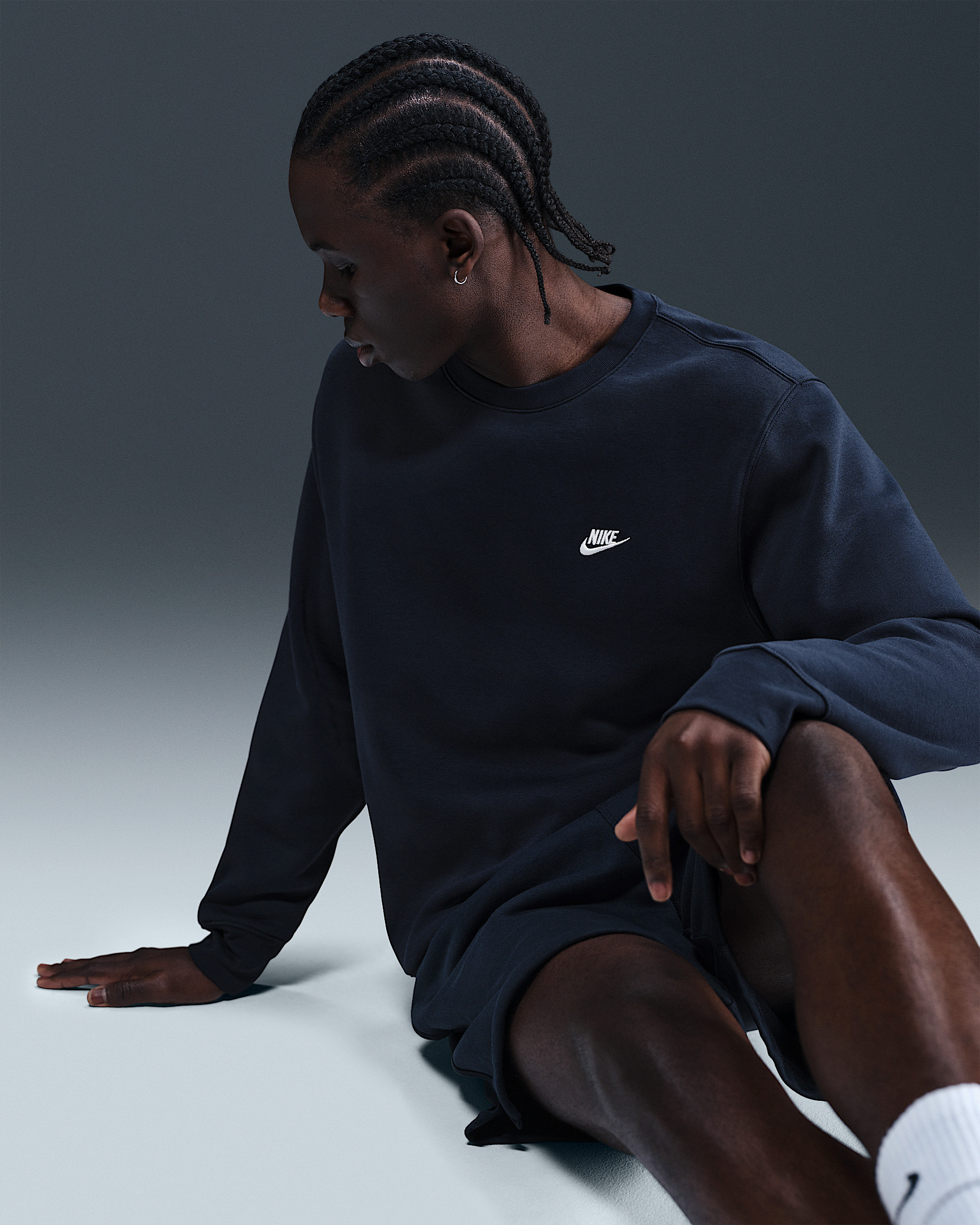 Nike Club Men's Fleece Crew - 3
