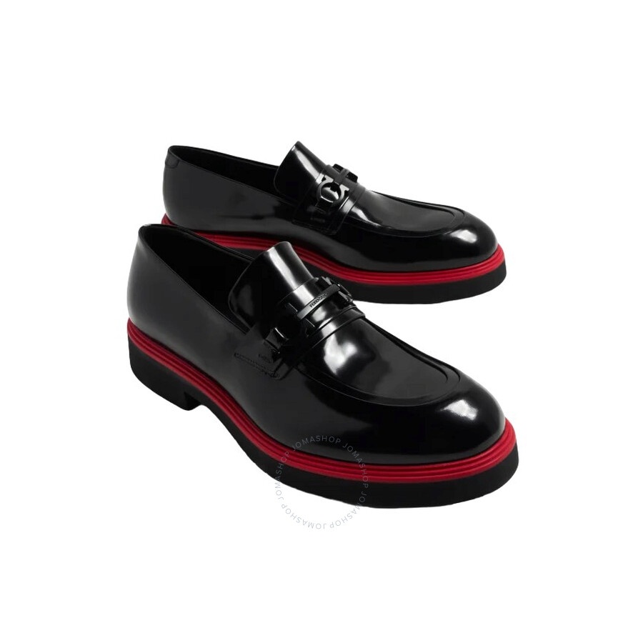 Ferragamo Men's Black Loafers - 3