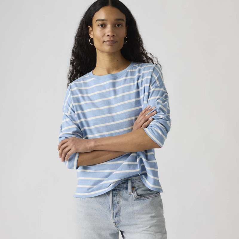 JULIE SLUB LONG-SLEEVE TEE 1