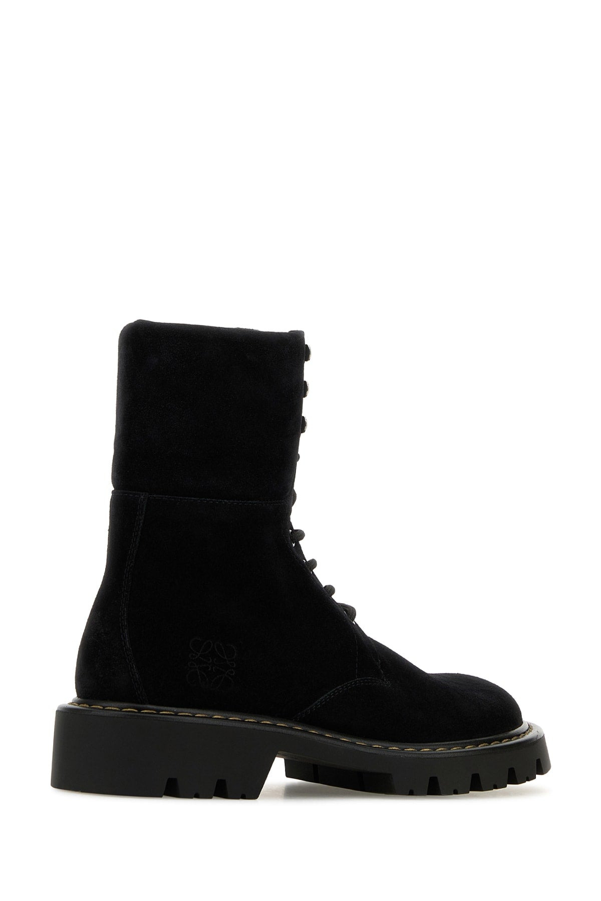 Loewe Women Sierra Combat Lace Up Boot - 3