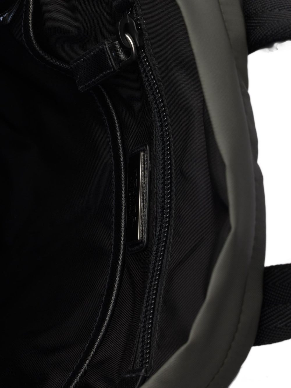 Re-Nylon padded woven backpack - 4