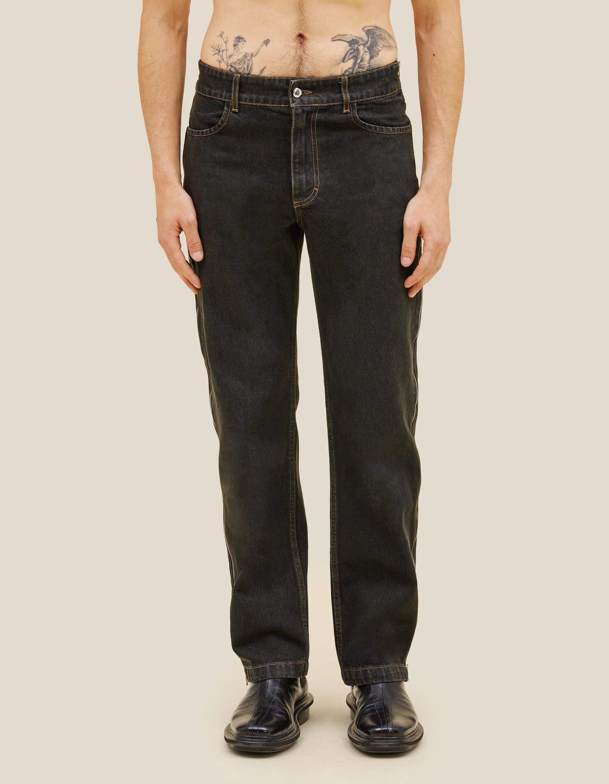 ZIPPED JEAN - 1