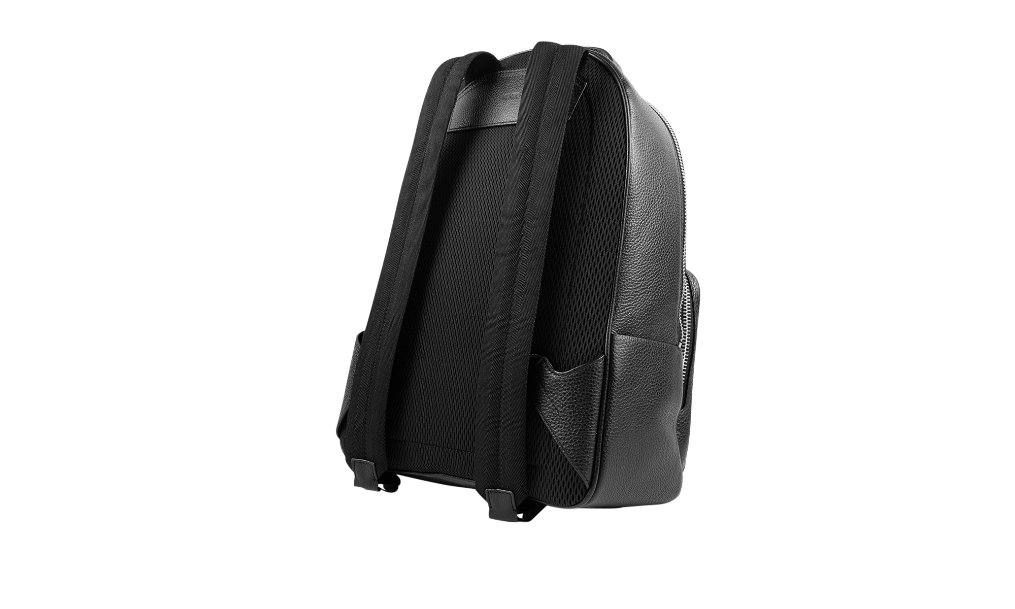 Leather Logo Backpack - 3