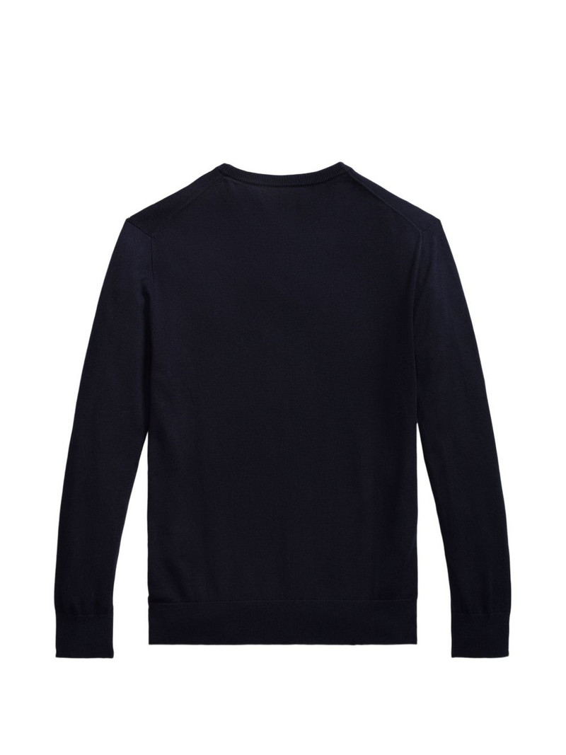 long-sleeve logo-detail sweater 5