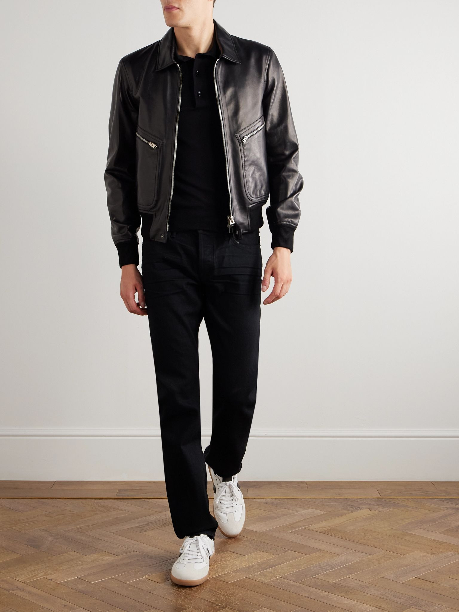 Slim-Fit Jeans Black - 2