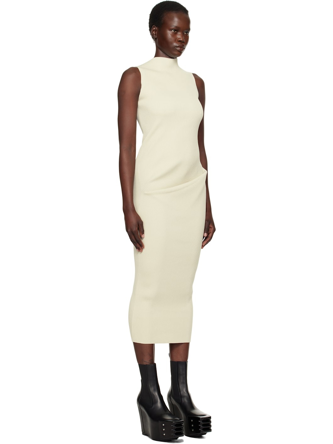 Off-White Hollywood Babel Midi Dress - 2