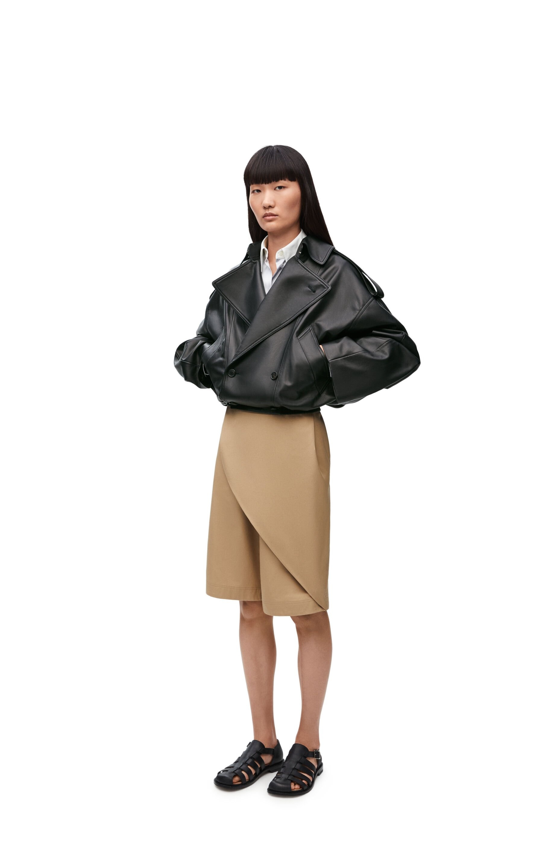 Balloon jacket in nappa lambskin - 2