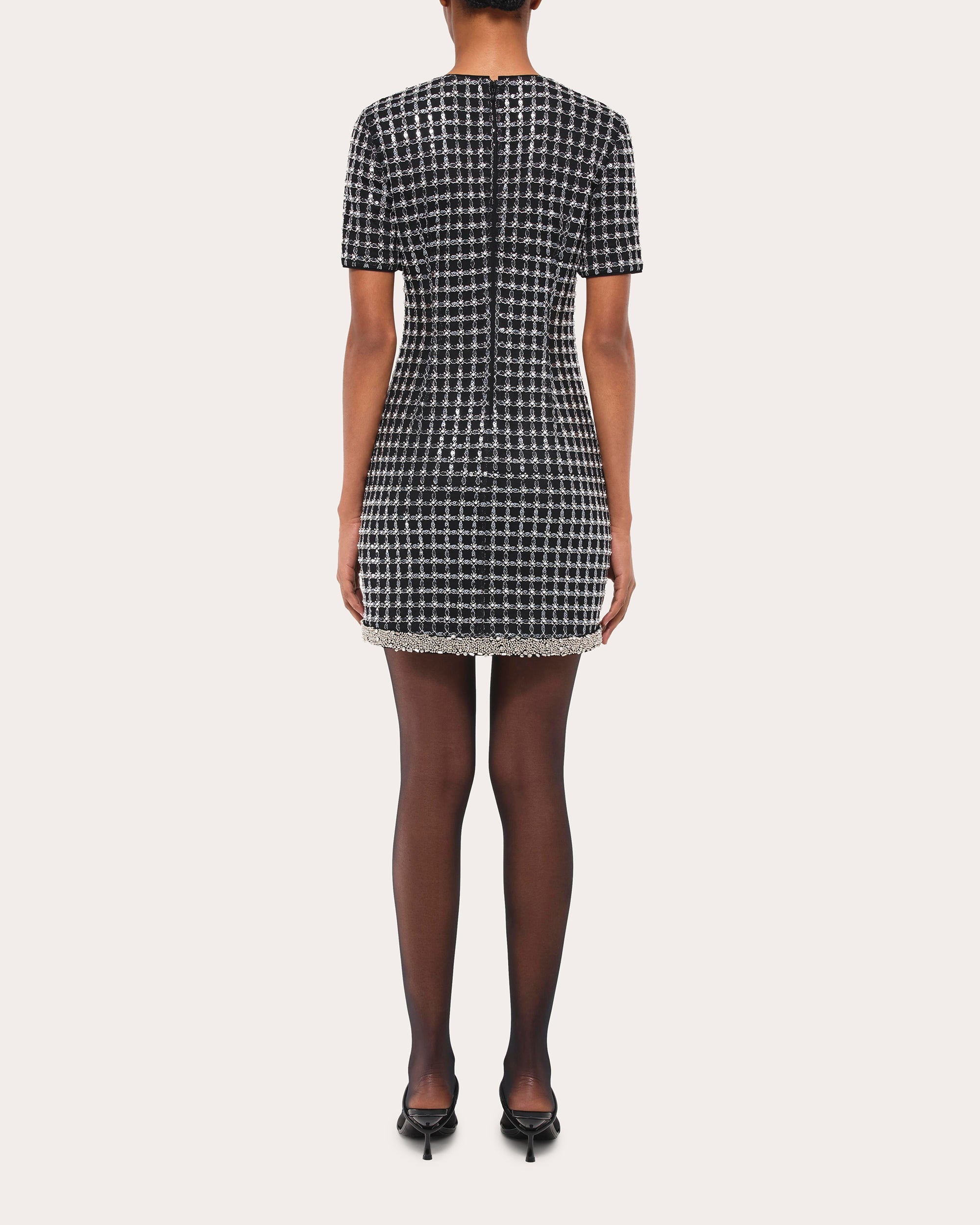 Vivalie Embellished Mini Dress - 2