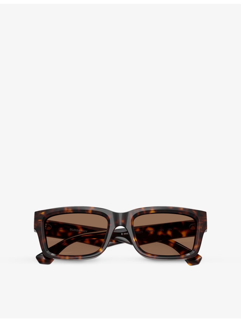 BE4443 Tortoise Rectangle-Frame Acetate Sunglasses - 5