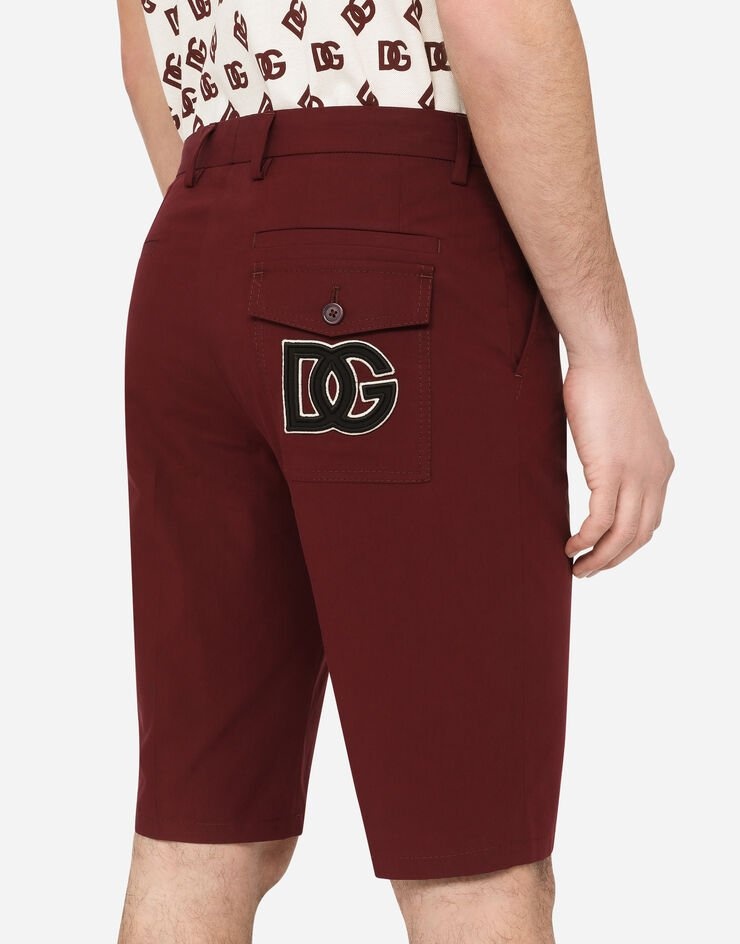 Poplin shorts with DG patch - 5