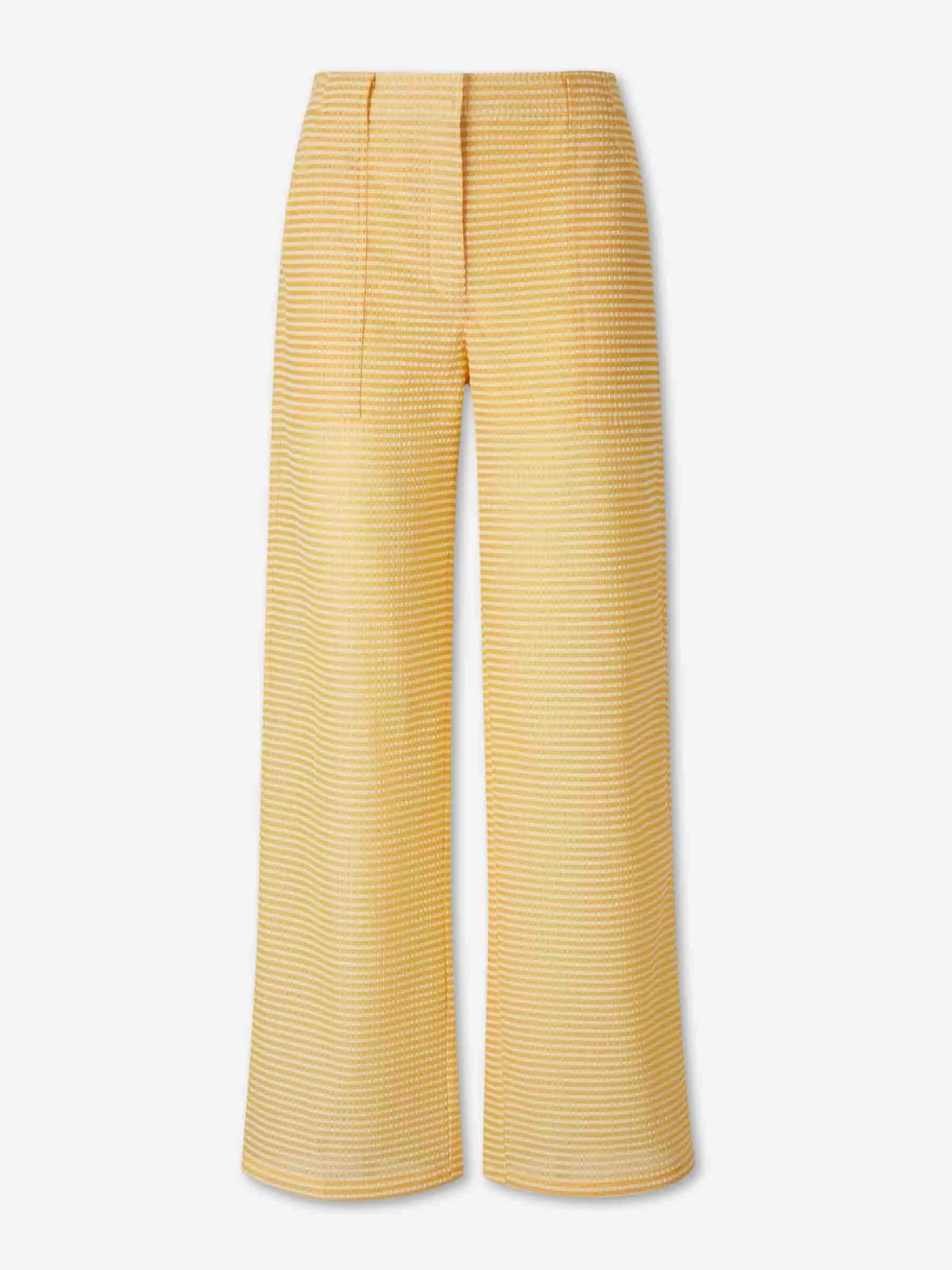 PRINTED STRAIGHT LEG TROUSERS - 1